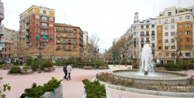 alquiler parking Chamberí Madrid