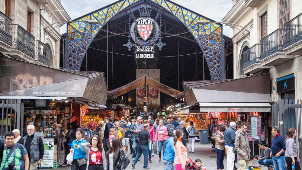 Resultado de imagen de MERCADO DE LA BOQUERIA
