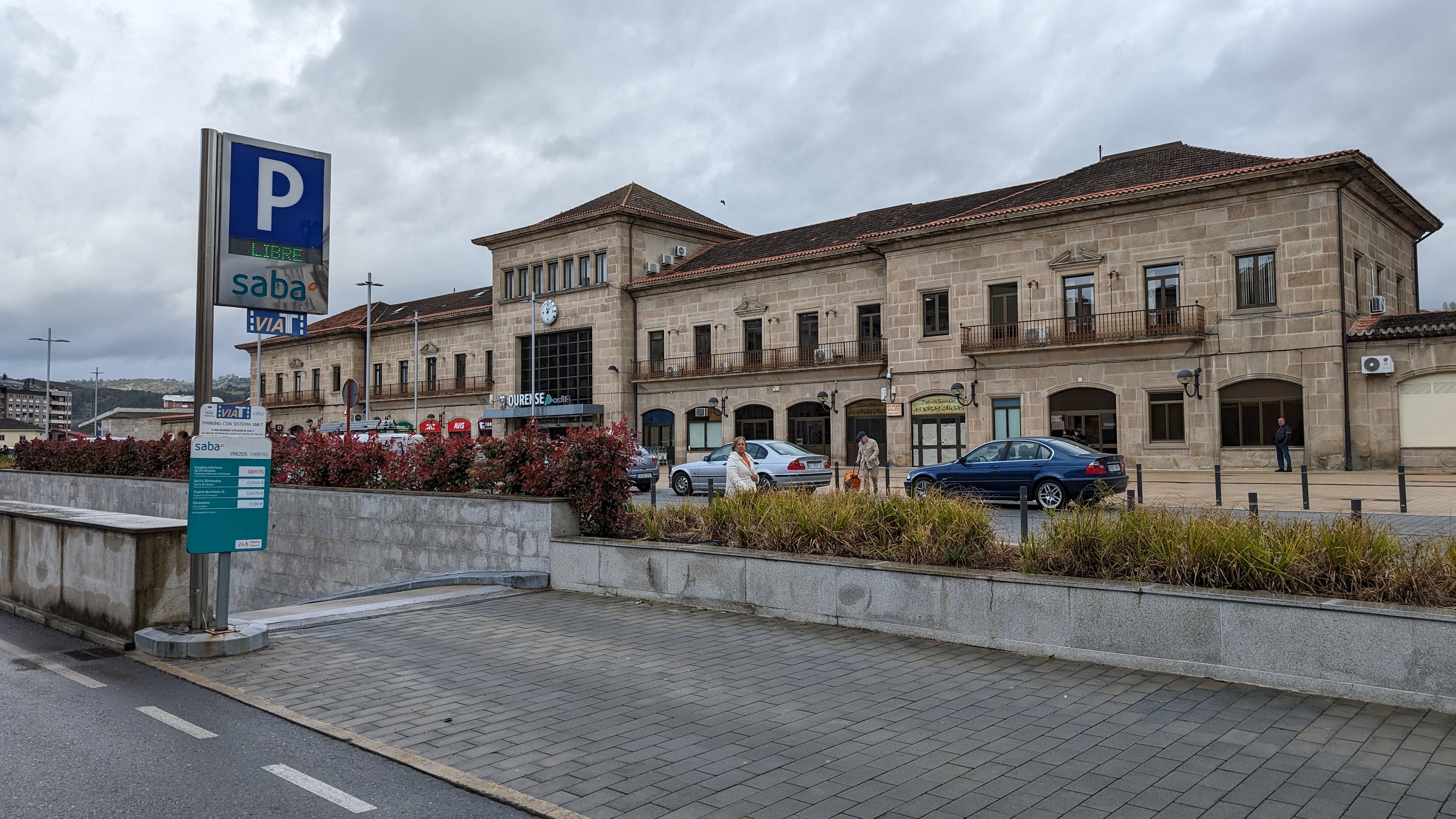 Parking Estación de tren Ourense- Saba Aparcamientos