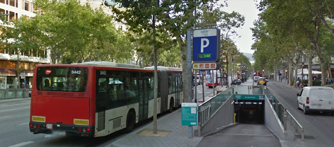 Parking Saba Bamsa Passeig de Gràcia-Consell de Cent