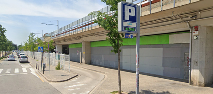 Parking Saba Estación Tren Girona