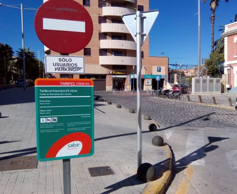 Parking Saba Estación Tren Xátiva