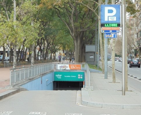 Parking Saba Bamsa Tarradellas - Entença -Barcelona